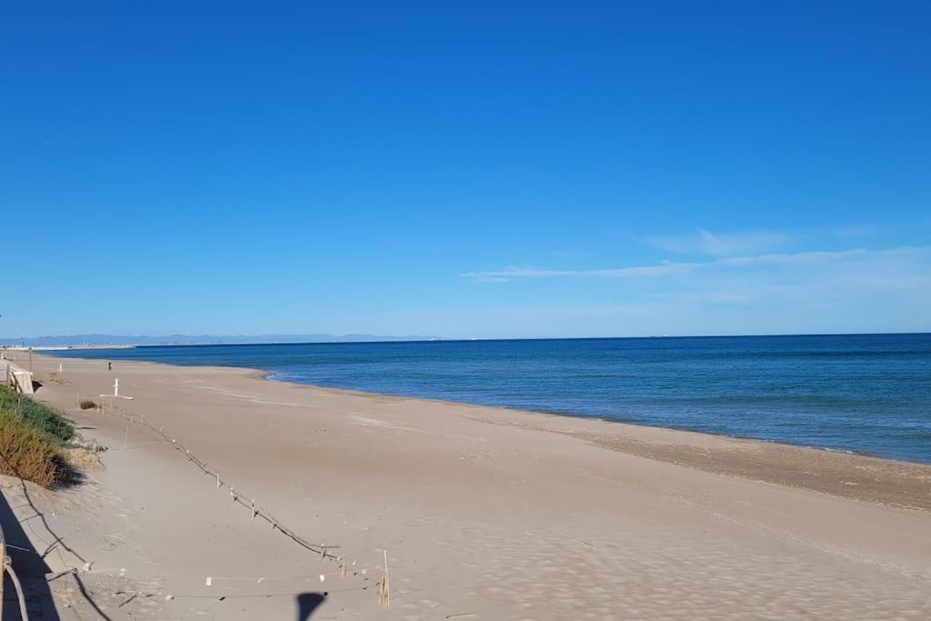 Beachfront House, Valencia, Wifi, Paddle Surf Board, Incredible Views Sueca Exteriér fotografie